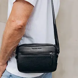 Сумка через плече компактна вертикальна GRANDE PELLE 13.5х19.5х6 см sum0028305 - мініатюра 3