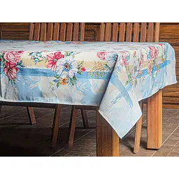 Скатертина Lefard Home Textile Shabby гобеленова 140х140 см (716-059) - мініатюра 2