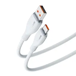 Кабель Baseus Pudding Series Fast Charging Cable USB to Type-C 100W 1.2m P10355703511-00 Purple - мініатюра 2