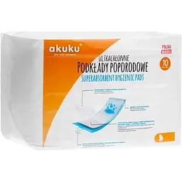 Післяпологові прокладки Akuku 10 шт. (A0369) 