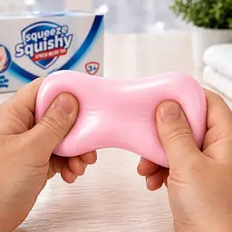 Сквіш антистрес Мило Squeeze Squishy Рожевий - мініатюра 3