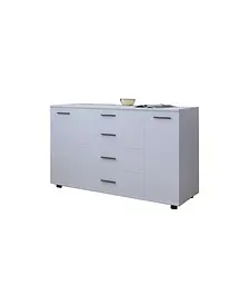 Комод Еверест Бриз К-6 телескопи 130х38х72.5 см Німфея Альба (DTM-2478) - мініатюра 2