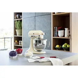 Планетарний міксер KitchenAid Artisan 4.8 л кремовий (5KSM125EAC) - мініатюра 5