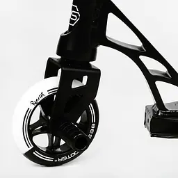 Самокат трюковий Best Scooter 55х85 см Чорно-білий 000231347 - мініатюра 3