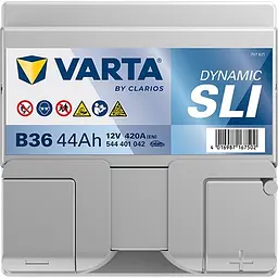 Акумулятор Varta Dynamic SLI 12В 44Аг 420А (EN) R+ (544401042) - мініатюра 5