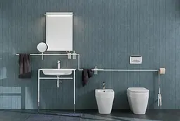 Туалетний йоржик Stilhaus Hashi 10M08, Хром - мініатюра 2