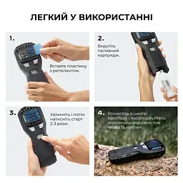 Пристрій від комарів Thermacell MR-450X Portable Mosquito Repeller - мініатюра 5