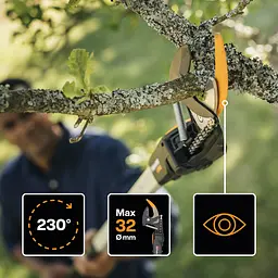 Садовий висоторіз Fiskars PowerGear™ X UPX82, 1.65 м, до 32 мм (1023625) - мініатюра 4