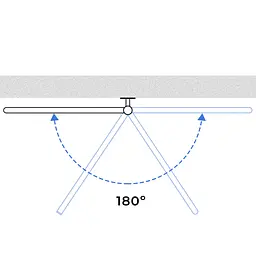 Електрична рушникосушка Navin Fouette 480x800 Sensor з таймером, чорний муар 00-044050-5080, Чорний матовий, Електронний - мініатюра 7