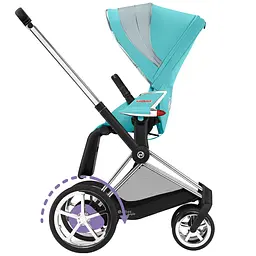 Прогулянкова коляска Cybex ePriam by Jeremy Scott Car (524000395) - мініатюра 5