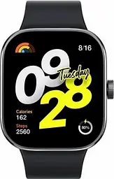 Смарт-годинник Xiaomi Redmi Watch 4 Black Global Version - мініатюра 3