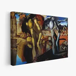 Інтер'єрна картина Метаморфози Нарциса, Сальвадор Далі, Salvador Dali, Metamorphosis of Narcissus, інтер'єрний декор, 40×60 см (id6097) - мініатюра 3