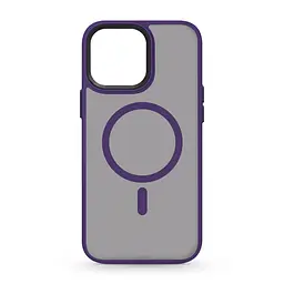 Чехол для Apple iPhone 13 Pro Max, Uniq MagCase, фиолетовый, противоударный, панель-накладка с MagSafe, ударопрочный TPU+PC, с магнитом MagSafe, поддержка полноценной беспроводной зарядки, ArmorStandart (ARM75317)