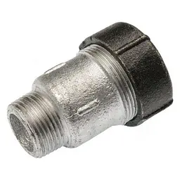З'єднання затискне Gross QA з переходом на ЗР чавун Ø 40 мм 1 1/2″ 30412 - мініатюра 2