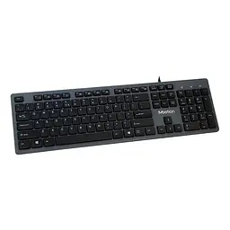 Клавіатура MeeTion USB Standard Chocolate Ultrathin Keyboard K841 Ukr/RU/EN розкладки - мініатюра 6