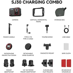Екшн-камера SJCAM SJ30 Charging Combo - мініатюра 7