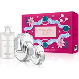 Набір Bvlgari Omnia Crystalline 65 мл туалетна вода, 15 мл міні, 75 мл лосьйон для тіла