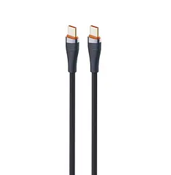 Кабель Profit LC692c - Type-C to Type-C 2m data cable 65W 2 метра темно-сірий