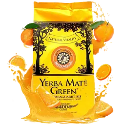 Йерба Мате Green Naranja Помаранч - банка, 400г.
