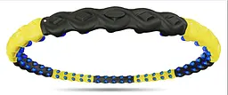 Хулахуп Hop-Sport HS-080HH з масажером 110см чорно-жовтий - мініатюра 4