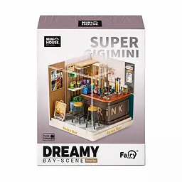 Конструктор-румбокс Mini House серії Інтер'єр Міні - Бар (8039)