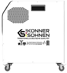 Зарядна станція KonnerSohnen KS 3000PS / 3000 Вт / 3200 Вт/ч / LiFePO4 (KS3000PS) UA - мініатюра 4