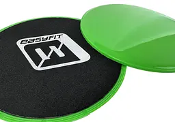 Диски для глайдингу EasyFit зелені (пара) (EF-1425-GN) - мініатюра 2