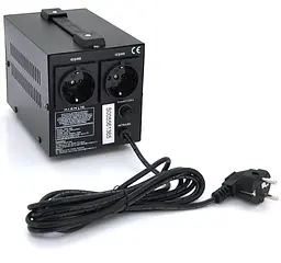 Стабілізатор напруги Conter SVR-1000VA/750W однофазний, напольного монтажа, LED дисплей, DC150-270V, AC230±8 750 Вт (CR-SVR-1000) - мініатюра 2