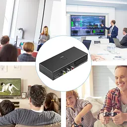 Конвертер SCART/RCA/HDMI в HDMI 3 в 1 с поддержкой 720P/1080P - миниатюра 2