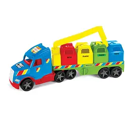Авто Magic Truck "Сміттєвоз" 36321 Wader, рухомі елементи, в коробці (5900694363212) - мініатюра 2