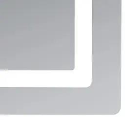 Дзеркало Lidz Kubis (KU2) 700х800 мм з LED-підсвічуванням Touch LD78LF9047080 - мініатюра 8