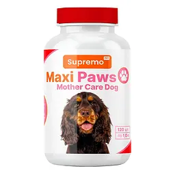 Вітаміни Maxi Paws для годуючих собак, 120 табл. × 1 г