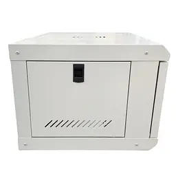 Шафа настінна GEAR 6U 19 600x600x300 мм, + Полиця 19, grey (GWMSN-6U-600-600G) - мініатюра 5