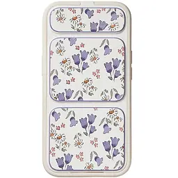 Чохол TPU Panel Stand для Apple iPhone 16 Pro Max (6.9") Floral Breeze