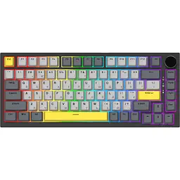 Клавіатура Ajazz AK820 Sea Salt Switch Black (AK820-SS-BGY) [163668]
