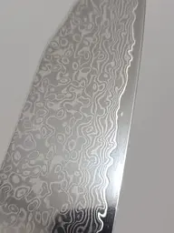Ніж сантоку 20 см Damascus DK-LKB 5004 VG-10 дамаська сталь 67 шарів - мініатюра 4