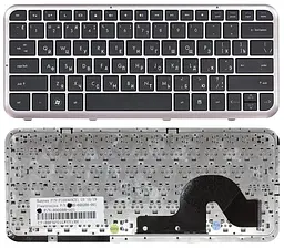 Клавіатура для ноутбука HP Pavilion (DM3-1000) Black, (Silver Frame) - мініатюра 3
