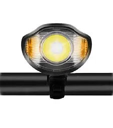 Вело ліхтар + комп'ютер + дзвінок XA-585-T6+2LED micro USB вбудований акумулятор (4 режим) - мініатюра 4