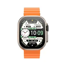 Смарт-годинник XO M11Ultra Curved Screen 9th Generation Wireless Smart Talking Watch помаранчевий - мініатюра 6