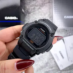 Чоловічий годинник Casio W-219H-8B Темно-синій ( AT1141-0058 ) - мініатюра 4