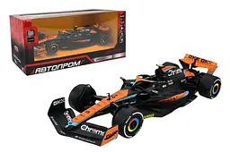 Іграшкова машинка гоночний болід McLaren MCL60 2023 1:24 Автопром металева 68287A, кор. 24,5x12см