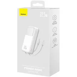 Зовнішній акумулятор Baseus Power Bank Comet Series Dual-Cable 20000mAh 22.5W (PPMD020102) - мініатюра 6