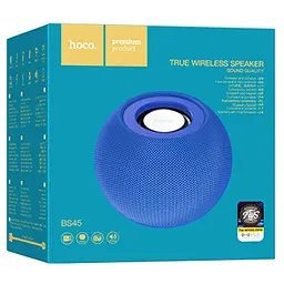 Портативна акустика Hoco BS45 Deep sound sports BT speaker бездротова синя - мініатюра 2