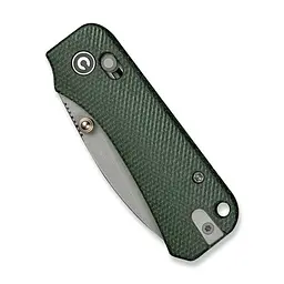 Ніж складаний кишеньковий Civivi Baby Banter 2, (5.9 см) Nitro-V/Micarta темно-зелений - мініатюра 5