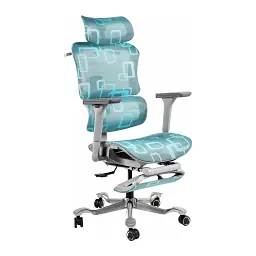 Офисное кресло GT Racer B-542 Gray/Blue