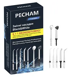 Насадки для іригатора Pecham Professional Чорний (6920674111113) - мініатюра 2
