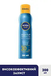 Сонцезахисний сухий спрей Nivea Sun Захист і легкість, SPF 30, 200 мл - мініатюра 3
