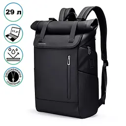 Рюкзак міський Mark Ryden 2908 з відсіком для ноутбука 17.3" та USB 20-29 л Black (16269) - мініатюра 6