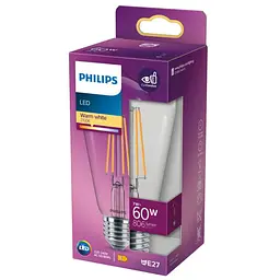 Лампа Philips LED classic 60W ST64 E27 WW CL ND RFSRT4 (929001387655) - мініатюра 3