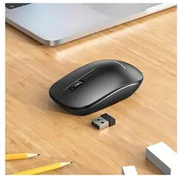 Бездротова миша Borofone BG14 Planet 2.4 ГГц + чорна Bluetooth - мініатюра 5